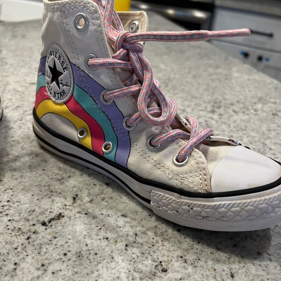 Unicorn Rainbow Converse Size 13 - Picture 15 of 16